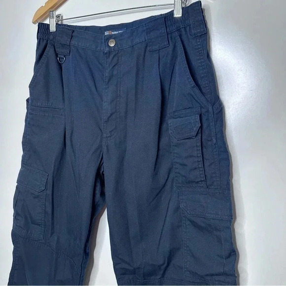 5.11 Tactical Men's Navy Taclite Pro Lightweight Performance Pants Size 34 - Picture 6 of 15
